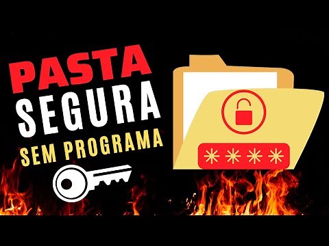 COMO COLOCAR SENHA EM PASTA NO PC SEM PROGRAMA (Fácil)
