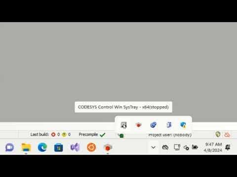 CODESYS Start Soft PLC From Hidden Icon