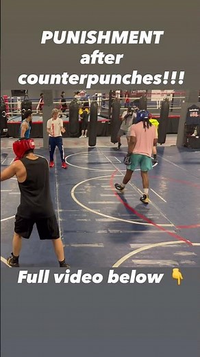 You should always punish your opponent after their counterattack!!! - Coach Mike #shorts