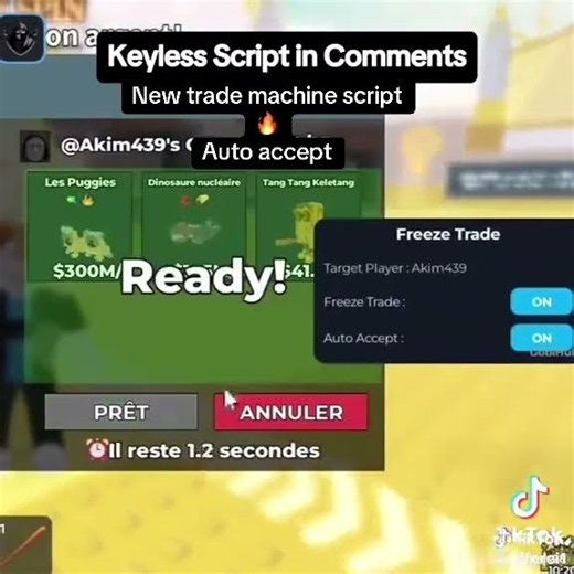 New trade machine script