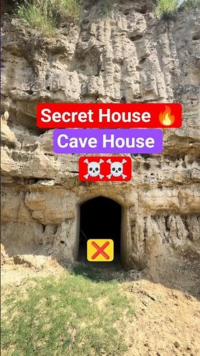 Secret Cave House Discovered 🏔️ | Ancient People’s Underground Life!