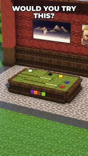 Minecraft Billiards Table 💀 (Loucura Letal) #reels | OmniGod Gamer