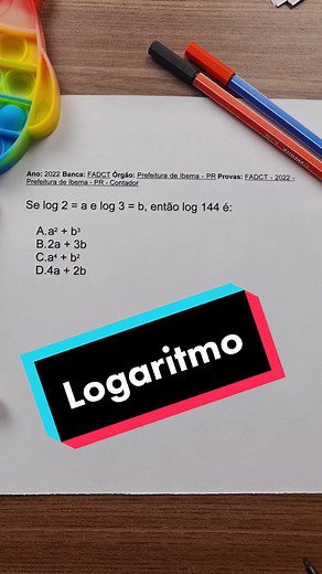 Desvendando Questões de Logaritmo em Concursos de Matemática