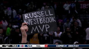 Russell Westbrook postgame interview after win vs. the Nets! | L.A. Clippers