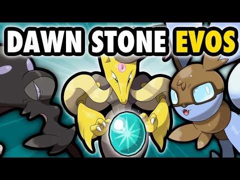 Creating DAWN STONE EVOLUTIONS for POKEMON!