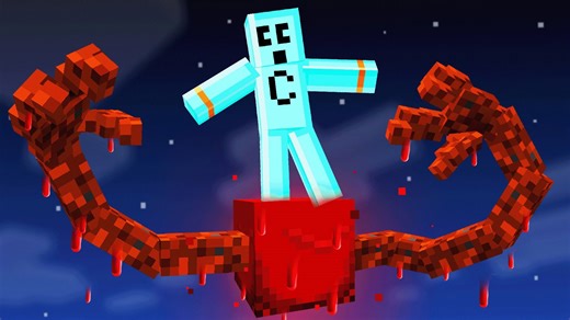 There’s only one blood block to survive in Minecraft