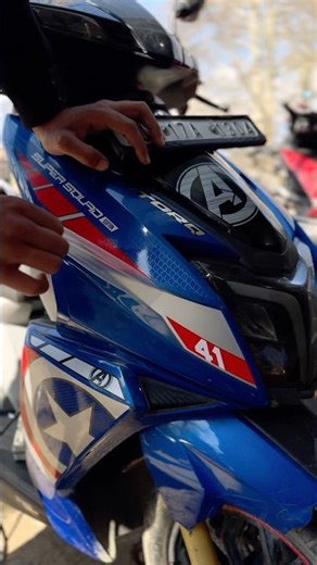 Tvs Ntroq Super squad Graphics #shortsfeed