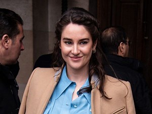 Aaron Rodgers and Shailene Woodley spotted together at a wedding