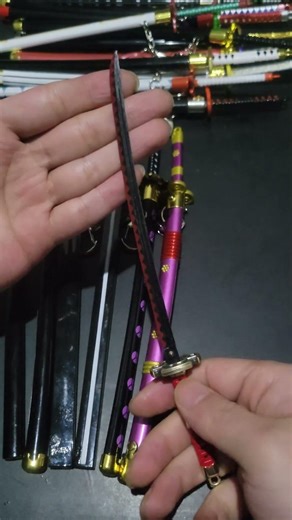 DO YOU HAVE THE LUCK? 🍀 Mini LED Sandai Kitetsu ⚔️🔴 #onepiece #anime