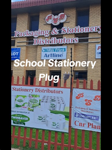 #Backtoschool #stationery navigate >Packaging and Stationery distribution✅️ the place is way convenient and affordable. very customer friendly service. their dedication is unmatched 💯 you can come with your Stationery list and they can collect it for you. located in Crown mines 📍