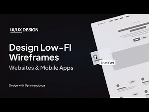 How To Design Wireframes (Low-Fidelity Wireframes)