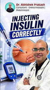 How to use an insulin injection correctly?