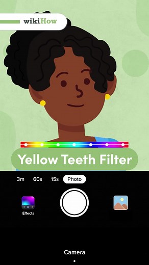 How to Use the Yellow Teeth Filter Effect on TikTok