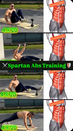 Spartan Abs Training🛡️⚔️🔥 #fitover40 #spartanabs300 #bellyfatworkout #absworkoutvideo #smallcreator #realcreator #bellyfatloss #perdreduventre #femme30ansetplus #homme30ansetplus | Mateus Fernandes-mrata