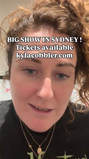 Kyla Cobbler on Instagram: "Sydney I’m so excited to announce another show date on the 24th of April at the beautiful Enmore theater ! All tickets available on kylacobbler.com —> the rest of Oz and to the beautiful New Zealand I’m working on extra dates i promise 💐"