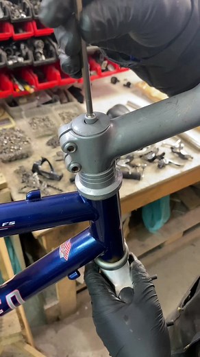 Restoration of Vintage Bikes: Headset Extraction Technique