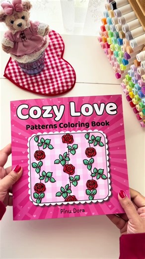 Cozy Love Coloring Book Flip Through Review