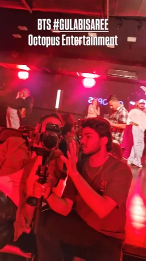 Octopus Entertainment Pvt Ltd | BTS from #GulabiSaree 💗✨ Candid moments, endless fun & pure Bollywood vibes behind the scenes 🎥 From rehearsals to retakes — loved every... | Instagram