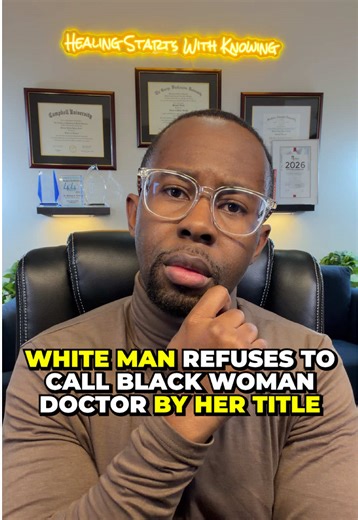 A Black woman with a Doctor of Public Health degree introduced herself as Dr. Rosario in a virtual meeting and a white official refused to call her doctor... not once, not twice, but five times 😭 He called her Mrs. He called her Carrie. And when she corrected him he said