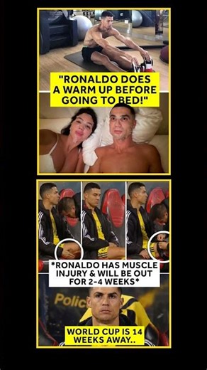 "Cristiano Ronaldo's Routine and Injury Ahead of the World Cup"#CristianoRonaldo#RonaldoRecovery