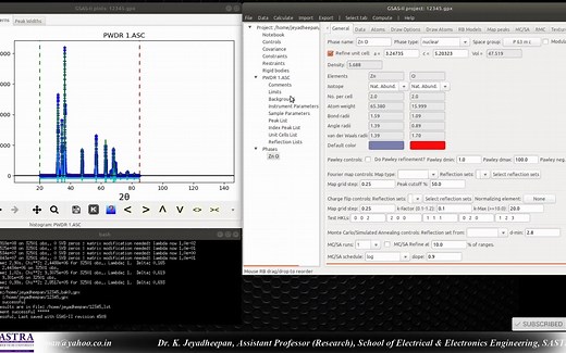 【XRD精修】GSAS II - Rietveld Refinement Quick Demo/GSAS2