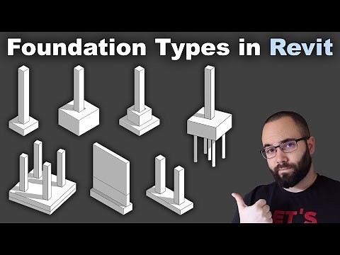 Foundation Types in Revit Tutorial