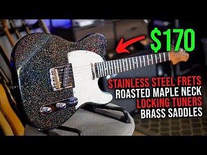 Firefly Guitars CRAZY NEW COLORS (stainless steel frets STILL under $200)