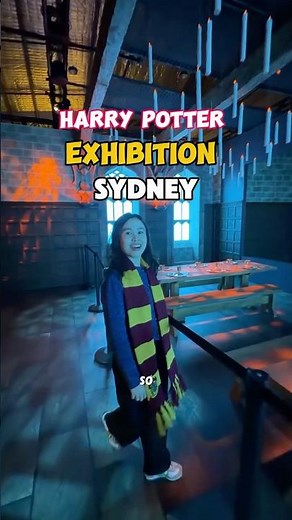 Harry Potter Exhibition in Sydney #harrypotter #sydney #australia