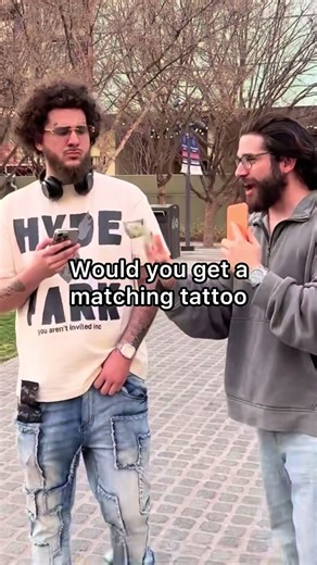 Stay tuned to see the tattoo and hear the story ‼️ #fypシ #viral #trending #publicinterview #viralvideo