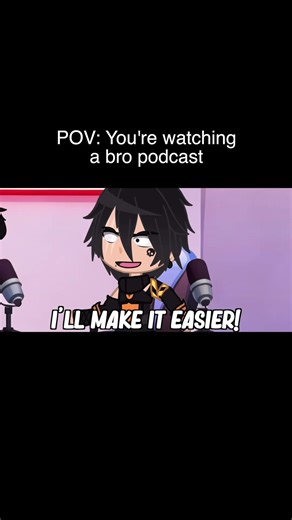 POV: You're Watching A Bro Podcast | Gacha Life #Shorts