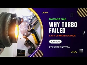 YD25 | Navara D40 Turbo failure | what do you do with engine knock