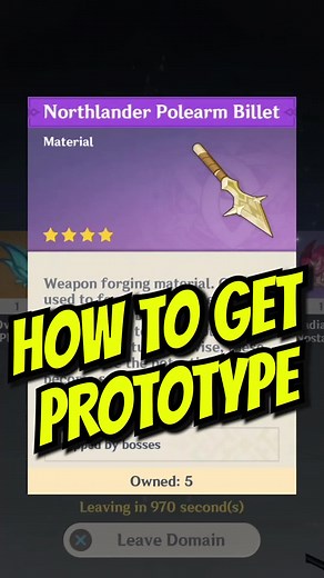 How to Get Prototype Weapons in Genshin Impact