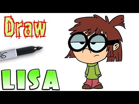 How to Draw Lisa | Loud House