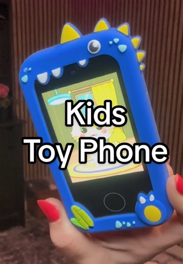 This kids toy smart phone has apps already downloaded on it with fun educational games, music, painting, camera, a flash light, and more. The video quality is really good. The dinosaur protective case and a charger is included. Makes the perfect Christmas gift ✨🎁 #christmasgiftsforkids #bfcm #toysforkids #toysoftiktok #santagift
