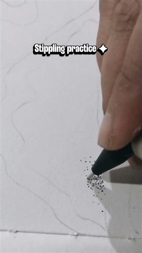 How I Practice Stippling • Slow & Calming Art Process
