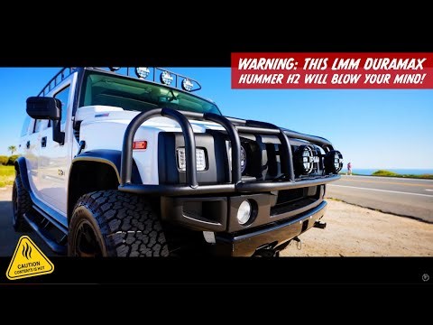 Warning: This LMM Duramax Hummer H2 Will Blow Your Mind
