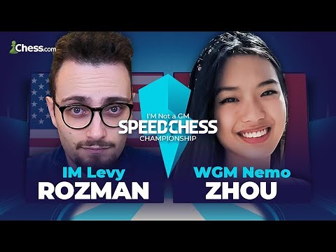 GothamChess vs. Nemo | I'M Not A GM Speed Chess Championship