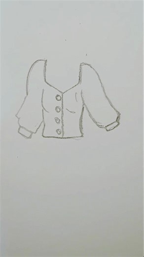 how draw a shirt #artist #art #fashion #shorts #shortvideo