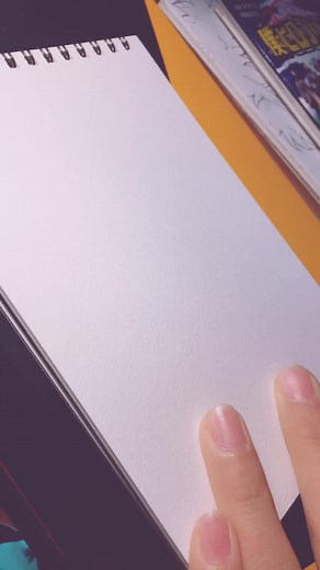 Artistic Character Illustration Process in Sketchbook