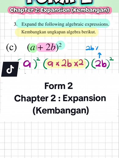 Understanding Expansion in Form 2 Mathematics