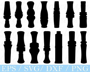Duck Call Svg, Duck Call Silhouette, Dxf, Png - Etsy