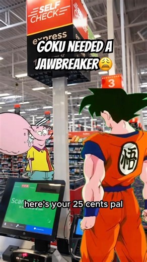 Do these WHAT in your mouth Goku😂😂