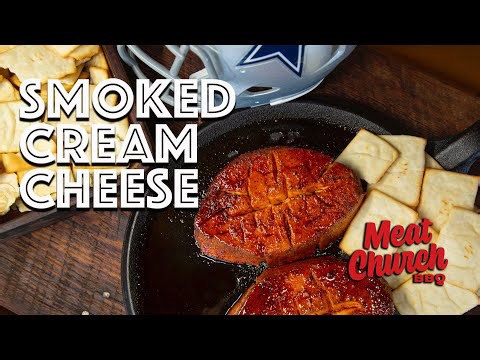 Smoke cream cheese to supercharge dips and party appetizers