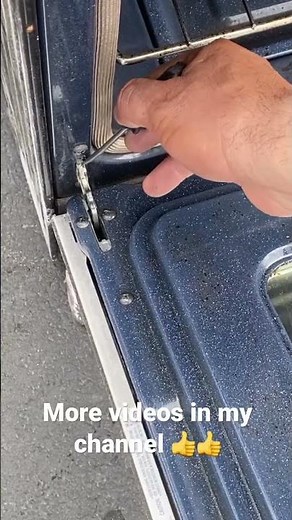 How to remove the door on a Samsung stove 👍👍