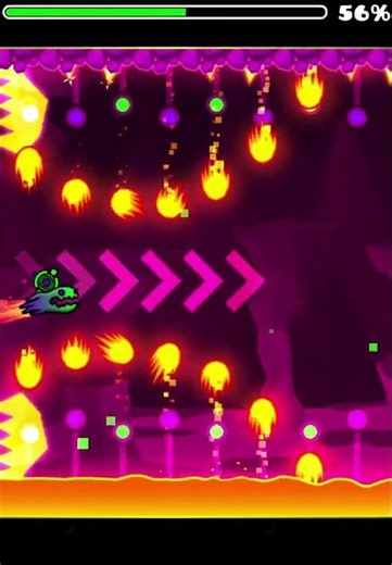 I finally “beaten”finger dash in geometry dash #geometrydash #faliure