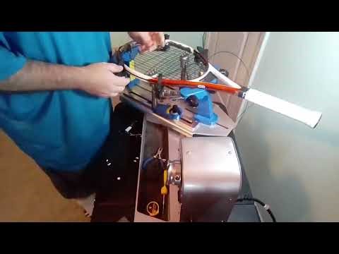 Stringing a Wilson nTour Two - The Racket Lab Time-Lapse