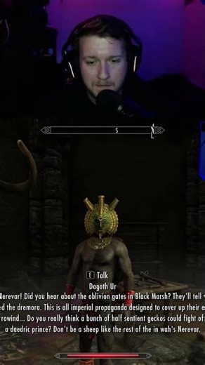 Do you think a bunch of 🦎🦎geckoes🦎🦎 could fight off a Daedric Prince? #dagothur #skyrim #gaming