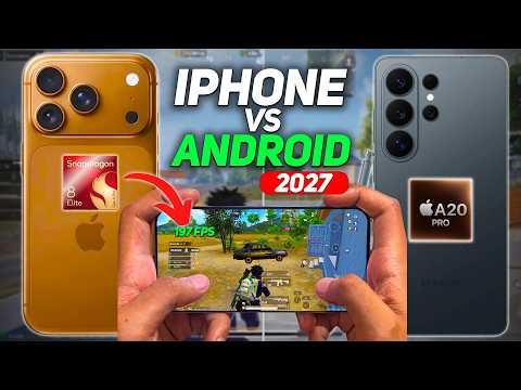 iPhone vs Android in 2027 | Snapdragon 8 elite gen 6 pro vs Apple A20 pro | Gaming Review BGMI