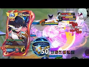 THE BEST ITEM FOR A EPIC COMEBACK!!😻BEST RUBY BUILD AND ROTATION 2025