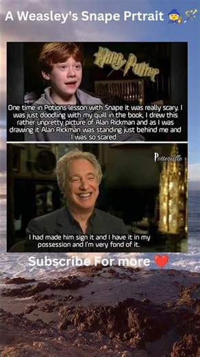 A Weasley's Snape Portrait 🧙🪄 #harrypotter #books #funny #hogwarts #movie #memes ,#hogwartslegacy
